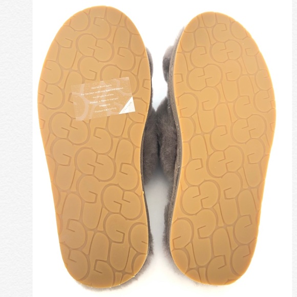 UGG ABELA WOMEN’S INDOOR AND OUT OPEN TOE SLIPPERS - Picture 4 of 5